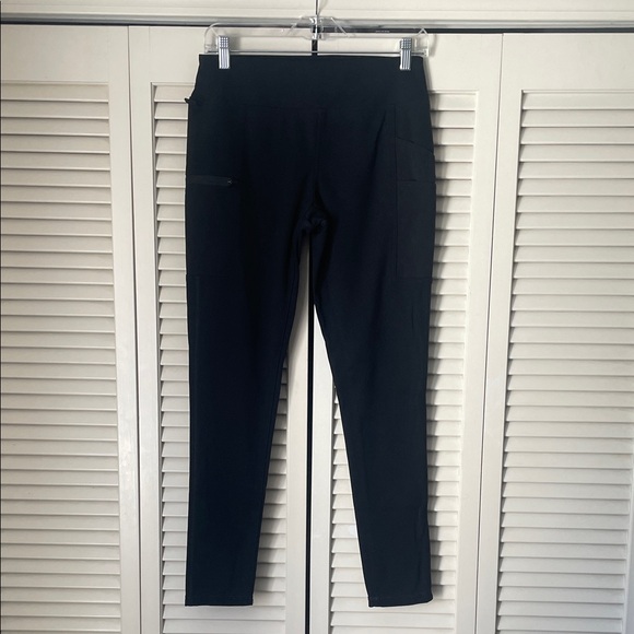 Carhartt Pants - Carhartt women’s fitted Leggings Sz S black ankle length nylon/ spandex pockets
